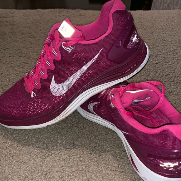 nike lunarglide pink